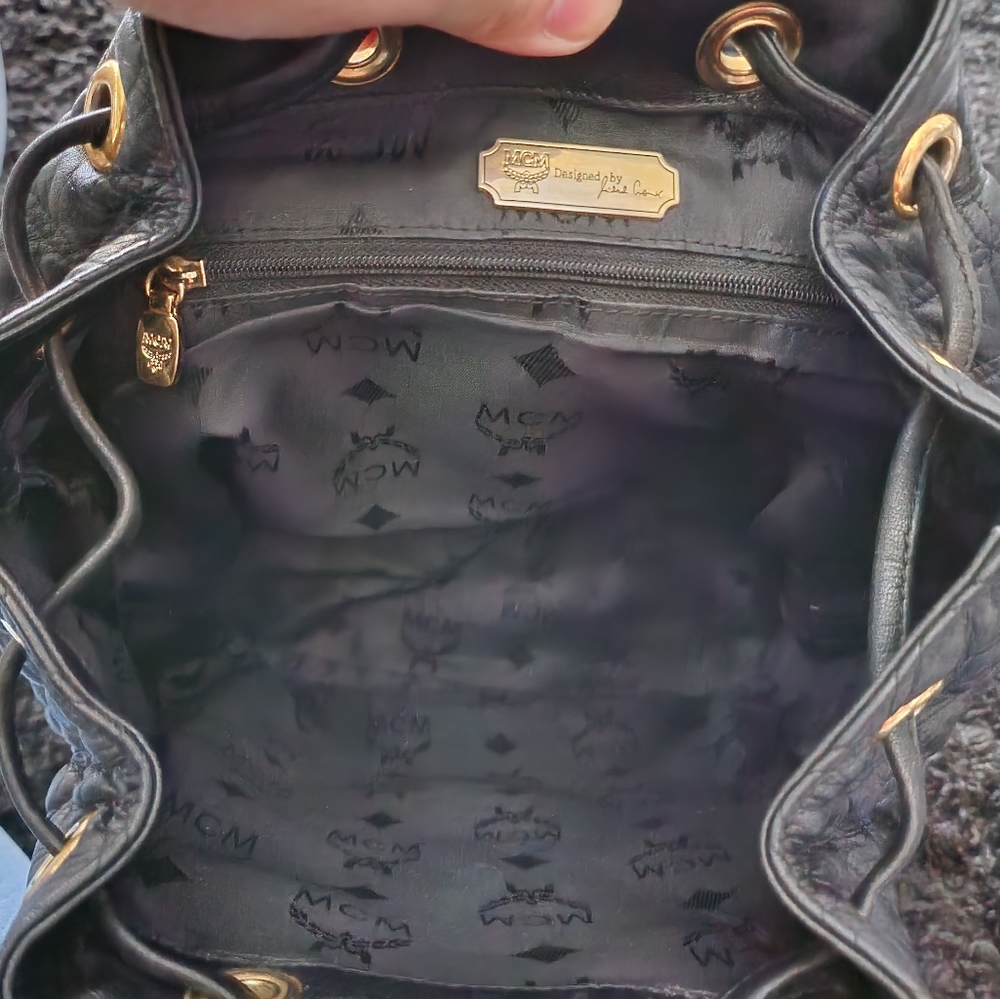 Authentic MCM Backpack - Picture 4 of 5